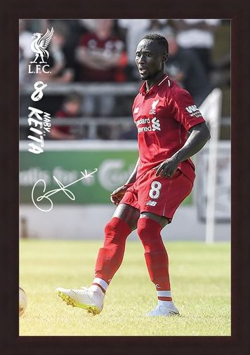 Framed Framed Keita 18-19 - Liverpool