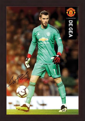 Framed Framed De Gea 18-19 - Manchester United
