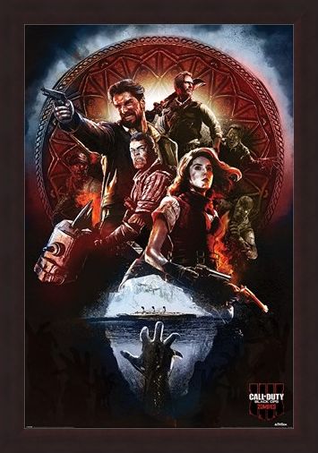 Framed Framed Black Ops 4 Zombies - Call of Duty