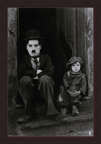 Framed Framed The Kid - Charlie Chaplin