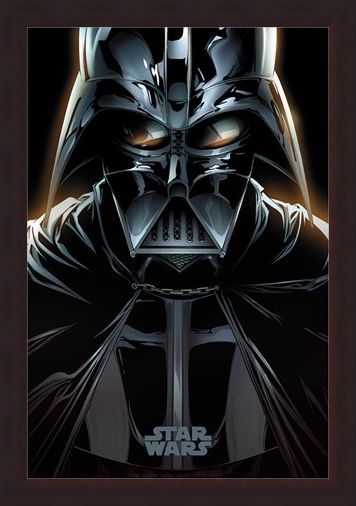 Framed Framed Vader Comic - Star Wars