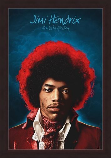 Framed Framed Both Sides of the Sky - Jimi Hendrix