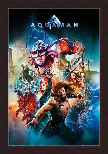 Framed Framed Battle For Atlantis - Aquaman
