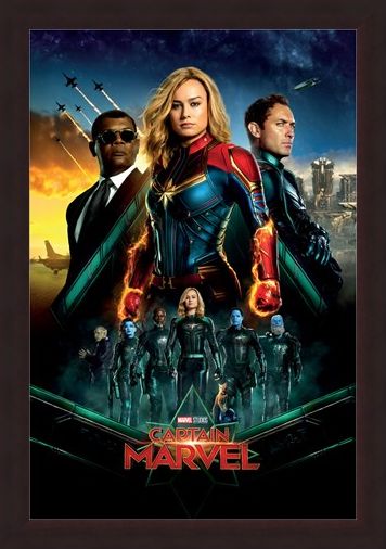 Framed Framed Epic - Captain Marvel