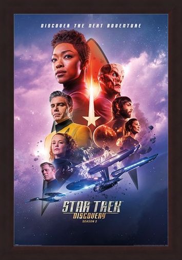 Framed Framed Discovery Next Adventure - Star Trek