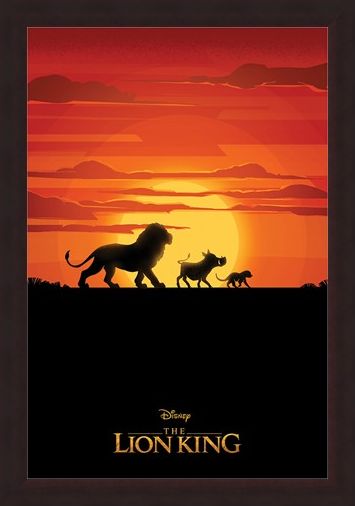 Framed Framed Long Live The King - The Lion King Movie