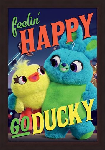 Framed Framed Happy-Go-Ducky - Toy Story 4