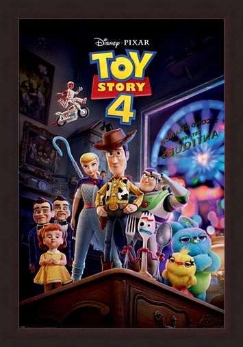 Framed Framed Antique Shop Anarchy - Toy Story 4