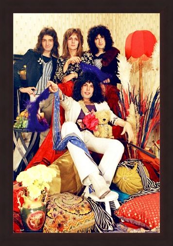 Framed Framed Band - Queen