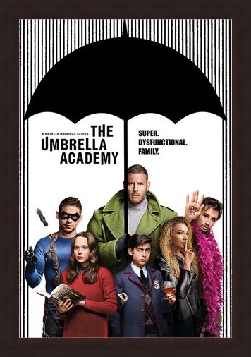 Framed Framed Super Dysfunctional Family - The Umbrella Academy