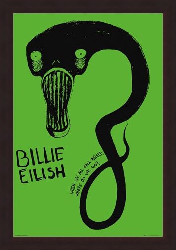 Framed Framed Ghoul - Billie Eilish