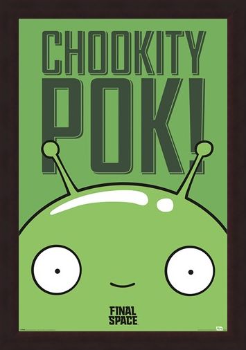 Framed Framed Mooncake Chookity Pok - Final Space