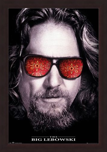 Framed Framed The Dude - The Big Lebowski