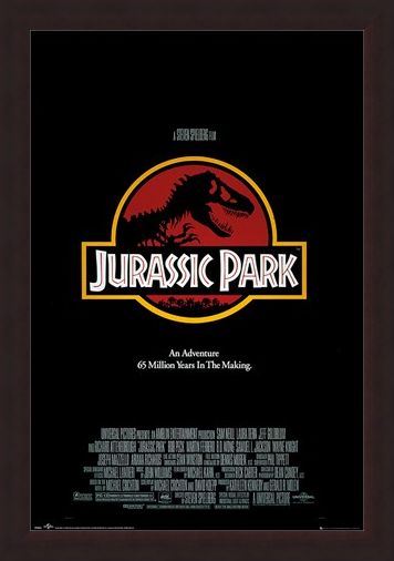 Framed Framed 65 Millions Years In The Making - Jurassic Park