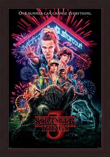 Framed Framed Summer of 85 - Stranger Things