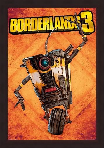 Framed Framed Claptrap - Borderlands 3