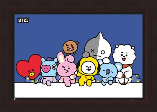 Framed Framed Group Shot! - BT21