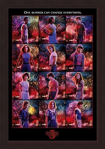 Framed Framed One Summer Can Change Everything! - Stranger Things