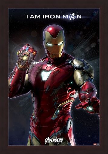 Framed Framed I Am Iron Man - Avengers: Endgame