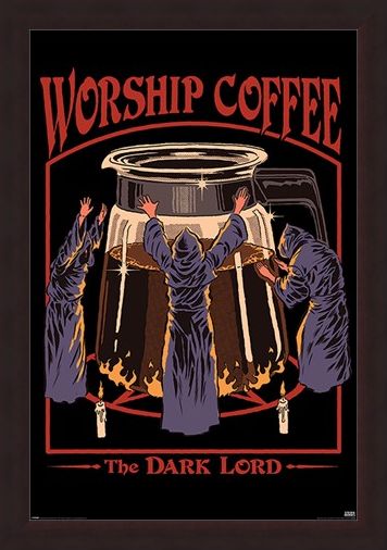 Framed Framed Worship Coffee - Steven Rhodes