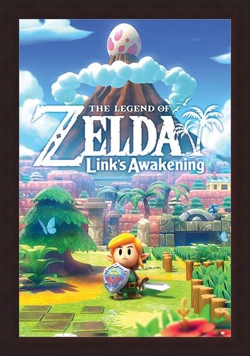 Framed Framed Links Awakening - The Legend Of Zelda