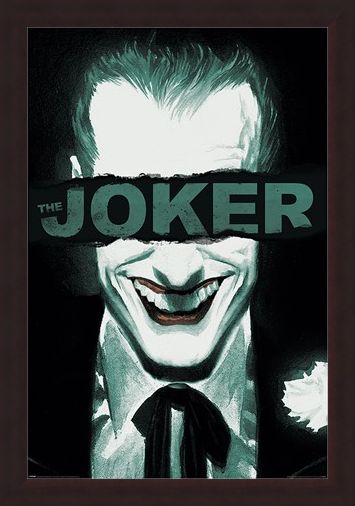 Framed Framed Put on a Happy Face - The Joker
