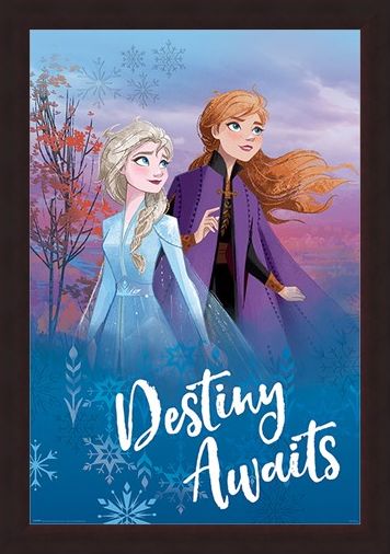 Framed Framed Destiny Awaits - Frozen 2