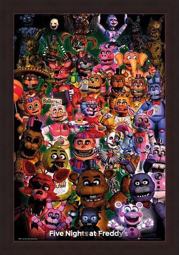 Framed Framed Ultimate Group - Five Nights at Freddy's