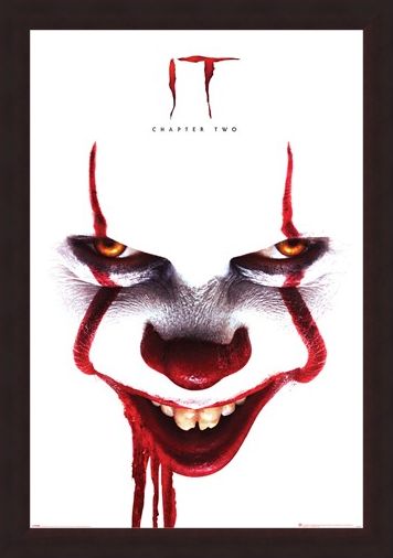 Framed Framed Pennywise Face - IT Chapter Two