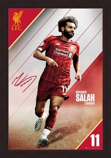 Framed Framed Salah 19-20 - Liverpool FC