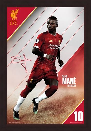Framed Framed Mane 19-20 - Liverpool