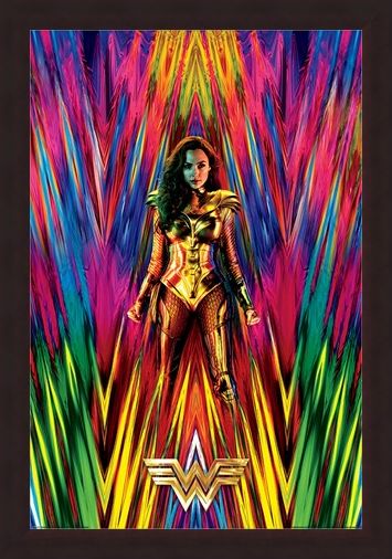 Framed Framed Neon Static - Wonder Woman 1984