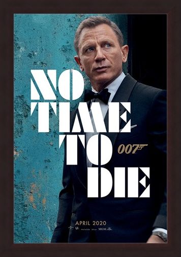 Framed Framed No Time To Die - Azure Teaser - James Bond