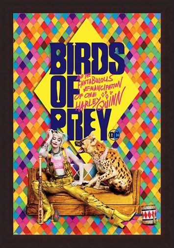 Framed Framed Harley's Hyena - Birds Of Prey