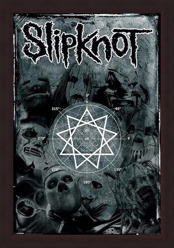 Framed Framed Pentagram - Slipknot