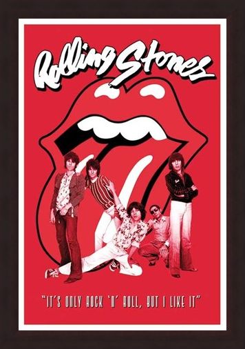 Framed Framed It's Only Rock & Roll - The Rolling Stones