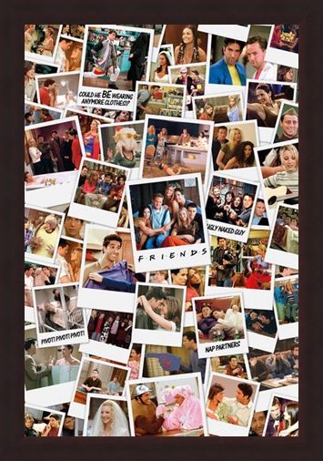 Framed Framed Photo Collage - Friends