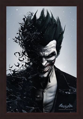 Framed Framed Joker - Batman Arkham Origins