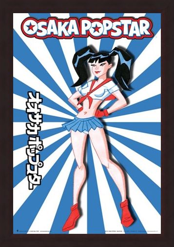 Framed Framed Sailor Girl - Osaka Popstar