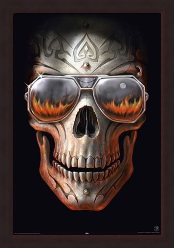 Framed Framed Hellfire - Anne Stokes