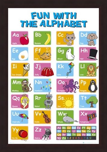 Framed Framed Learn the Alphabet - Educational Letter Fun
