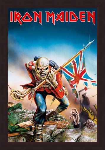 Framed Framed Trooper - Iron Maiden