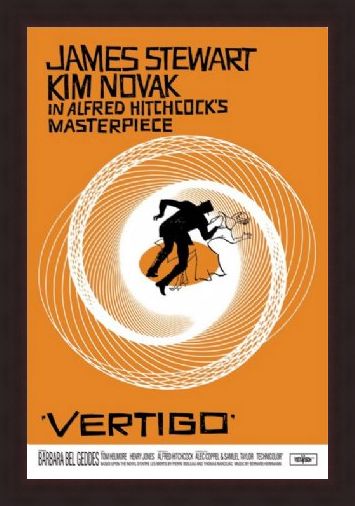 Framed Framed Alfred Hitchcock Masterpiece - Vertigo