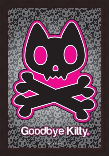 Framed Framed Goodbye Kitty - David and Goliath