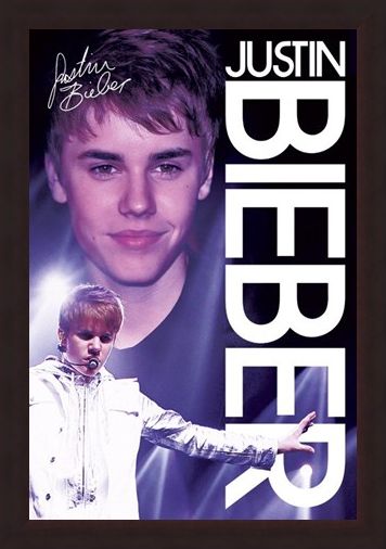 Framed Framed Bieber Live! - Justin Bieber