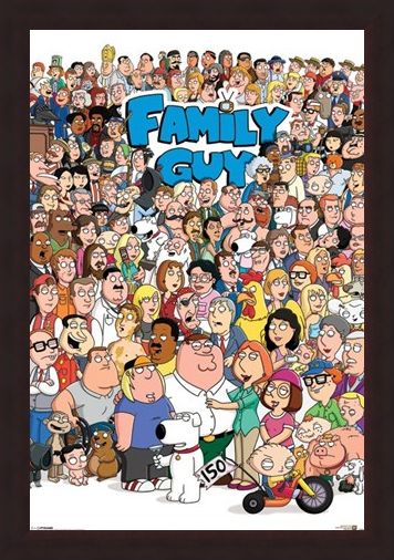 Framed Framed Character Compilation - Family Guy