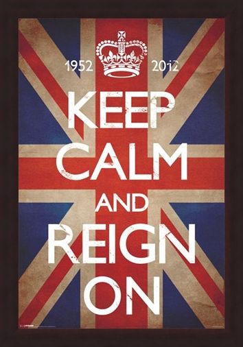 Framed Framed Keep Calm & Reign On - Keep Calm and Carry On