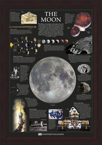 Framed Framed The Moon - Dorling Kindersley