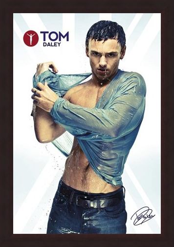 Framed Framed Olympic Heart Throb - Tom Daley