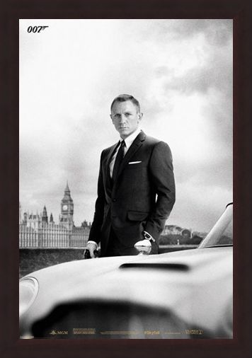Framed Framed Smooth, Suave & Sophisticated - Daniel Craig is James Bond